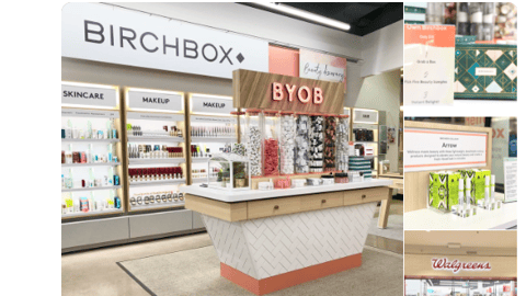 Walgreens Mall of America/Birchbox Retweet